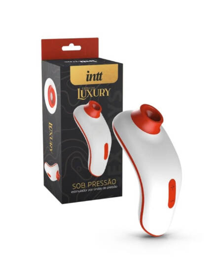 Sob pressão intt luxury vibrador com ondas de pressão.