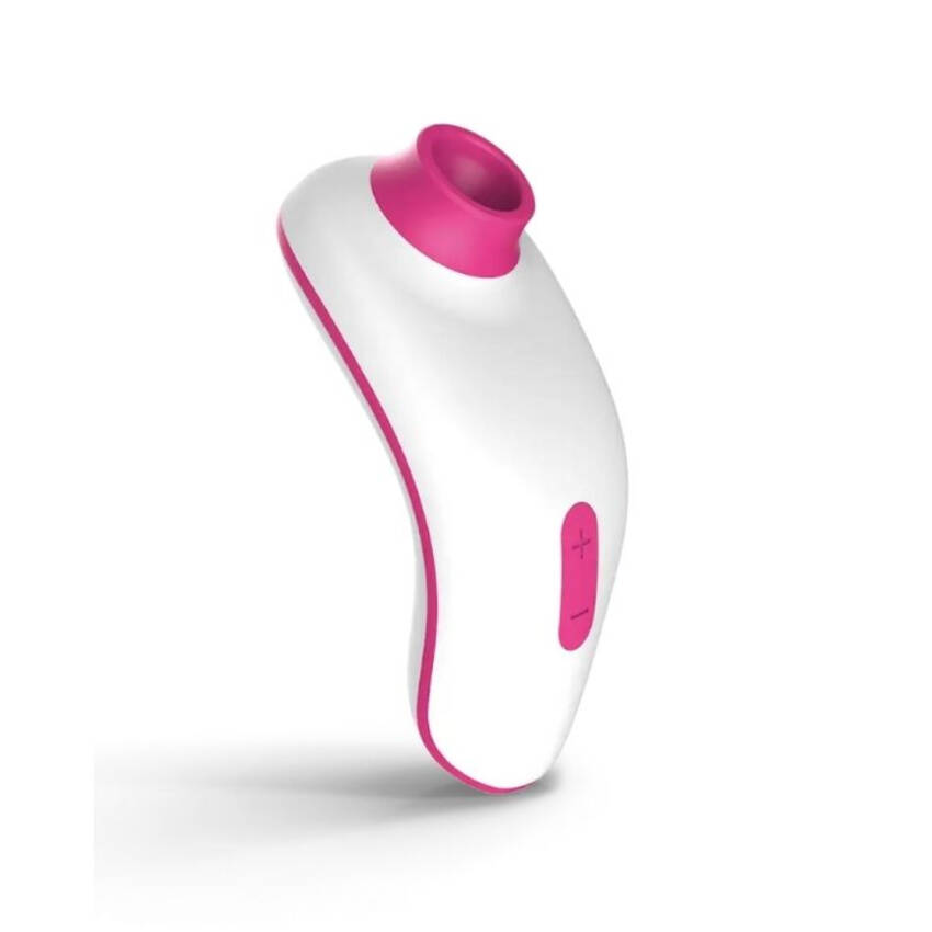 Sob pressão intt rosa vibrador com ondas de pressão para o clitóris.