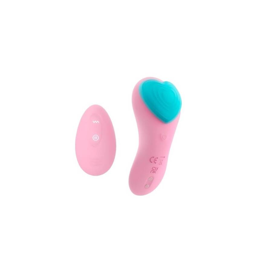 Pleasure Panty Intt Wellness Rosa calcinha vibratória com controle remoto sem fio