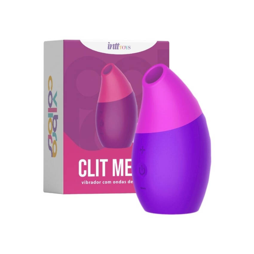 Clit Me On Collors vibrador com ondas de pressão focadas no clitóris.