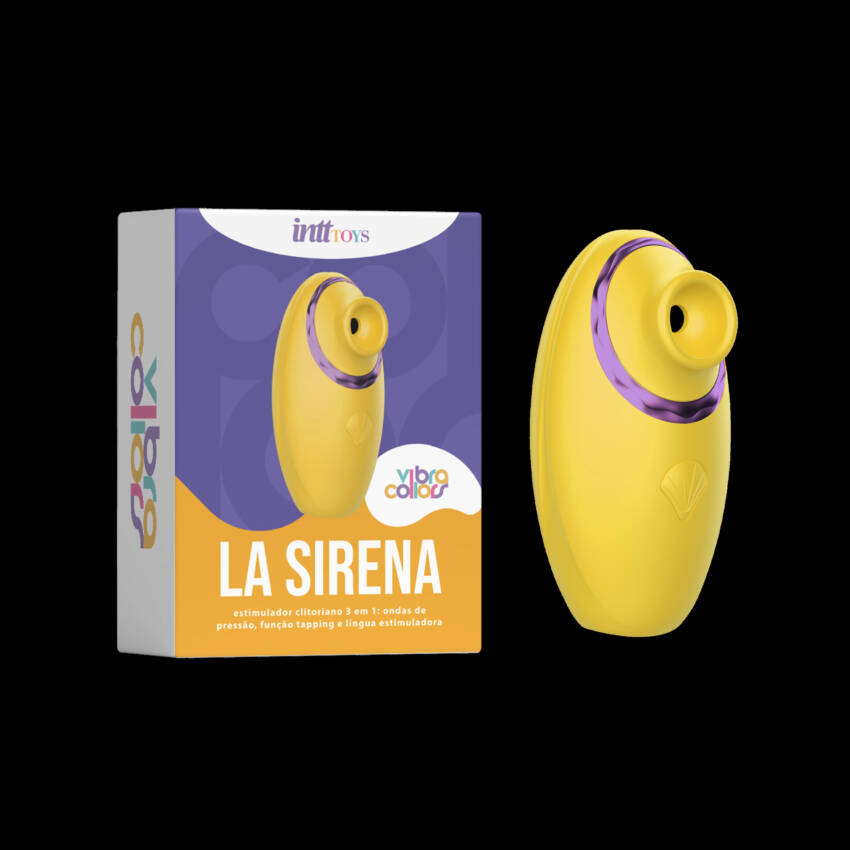Clit Me On Collors vibrador com ondas de pressão focadas no clitóris.