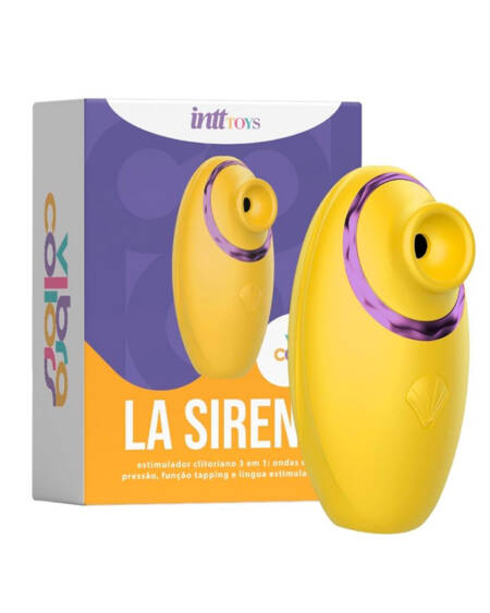 Clit Me On Collors vibrador com ondas de pressão focadas no clitóris.