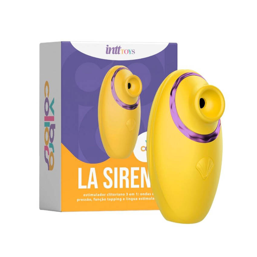 Clit Me On Collors vibrador com ondas de pressão focadas no clitóris.