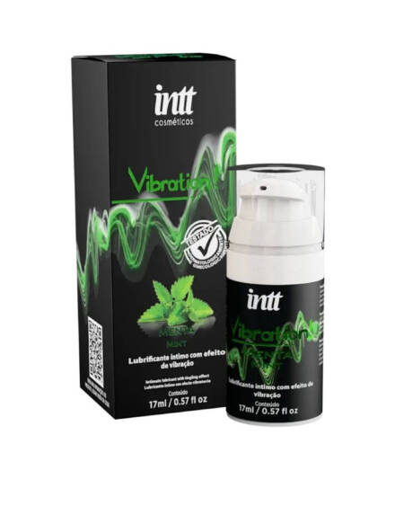 Vibration menta gel com efeito de vibração, pulsação e aquecimento 17ml.