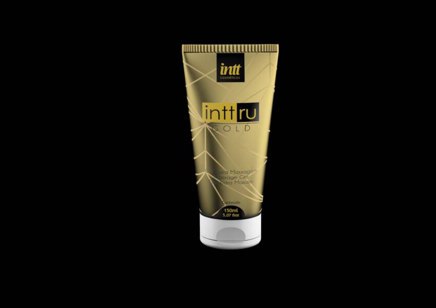 Intt Ru Gold Gel Deslizante para Massagem Nuru 150ml