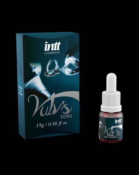 Vulv's tons excitante feminino efeito quente e sabor de vinho tinto 15g