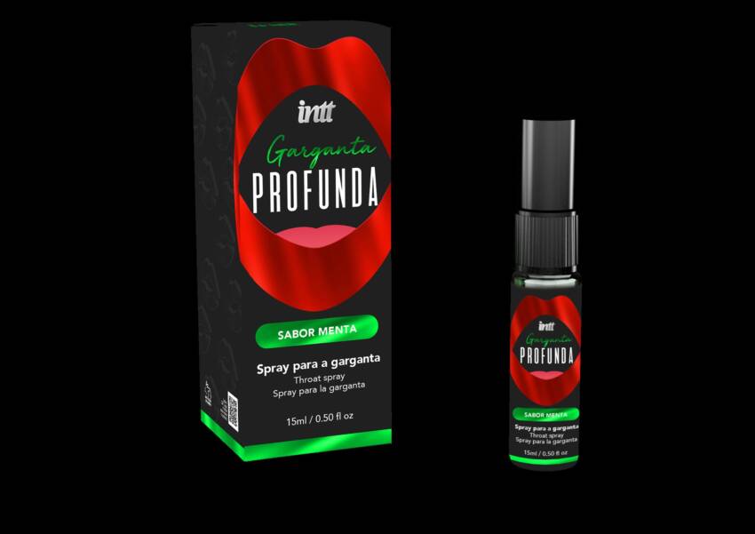 Garganta Profunda com aroma de Menta 15ml