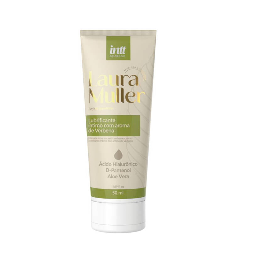 Lubrificante Íntimo com ácido hialurônico e aroma de Verbena by Laura Muller 50g.