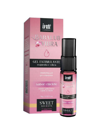 Babalub Vibra Hot excitante unissex aroma chiclete by Carla Geane 15g.