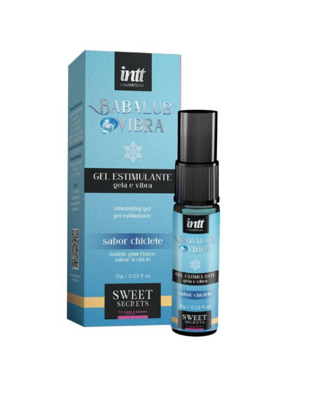 Babalub Vibra Ice excitante unissex aroma chiclete by Carla Geane 15g.