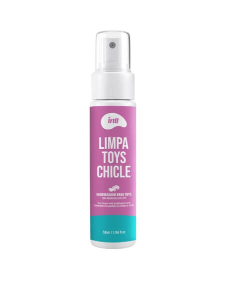 Limpa Toys Chicle higienizador de vibradores com aroma de chiclete 58ml.