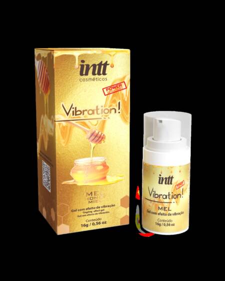 Vibration Power Mel gel com vibração, pulsação e aquecimento 17ml.