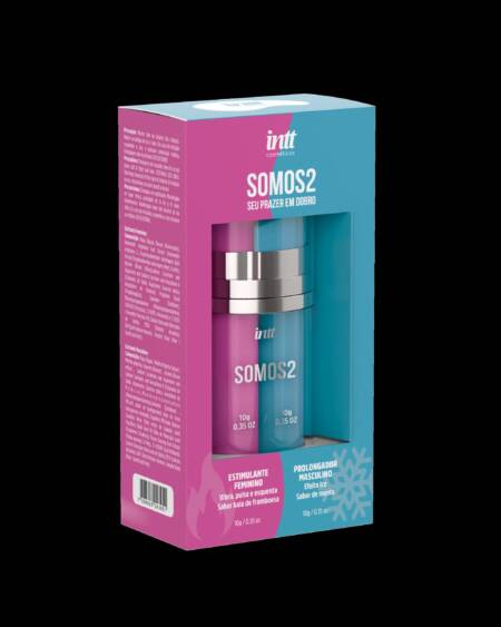 SOMOS2 excitante para casal, mulher gel excitante, homem gel prolongador.