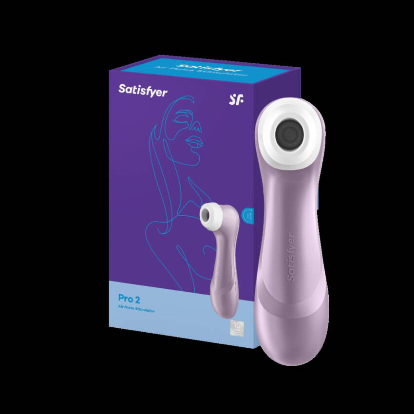 Satisfyer Pro 2 vibrador com 11 modos de ondas de pressão cobre.