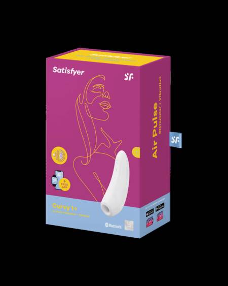Satisfyer Curvy 2+ branco.