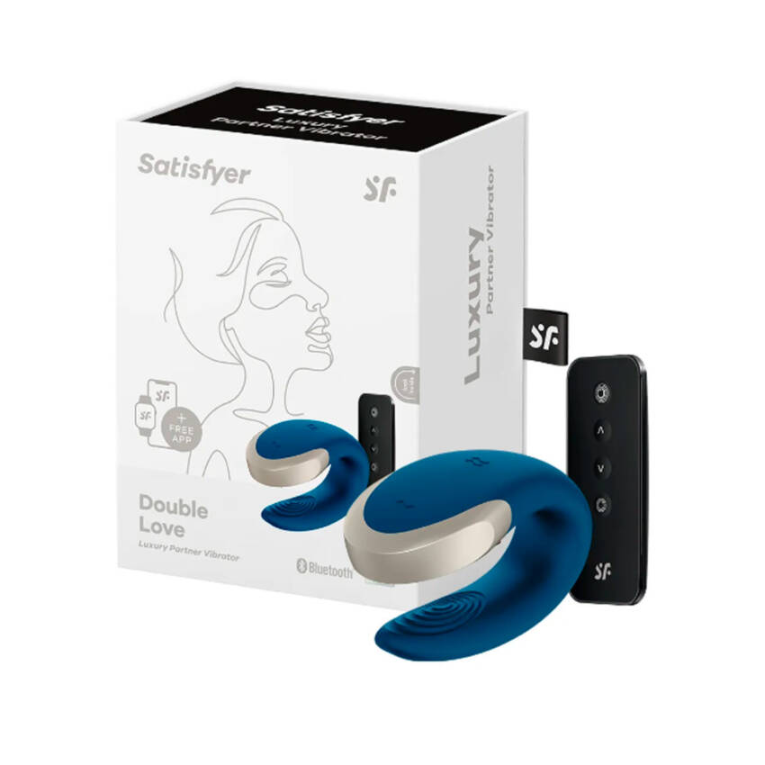 Satisfyer Double Love vibrador de casal com controle remoto e APP.