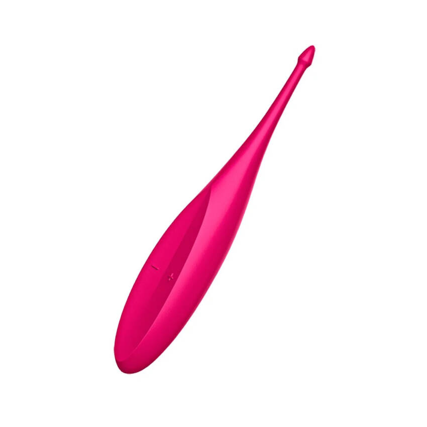 Satisfyer Twirling Fun vibrador para estimulo clitoriano Rosa.