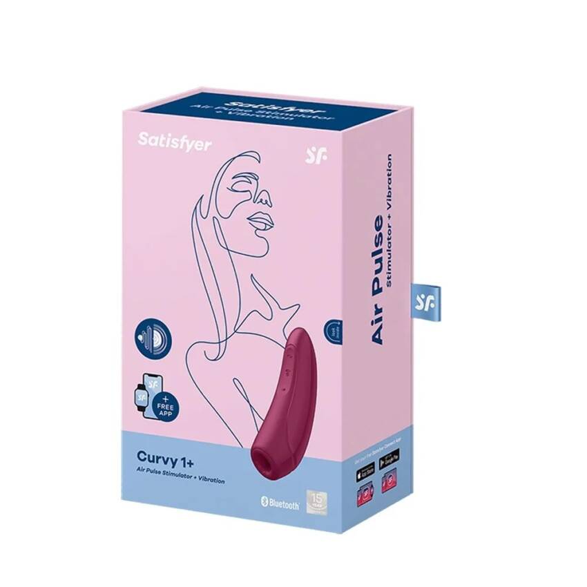 Satisfyer Curvy 1 + Vermelho (trocar para rosa).