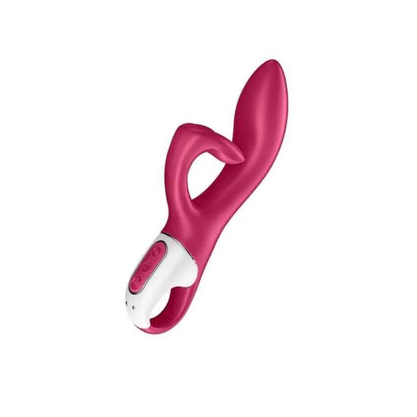 Satisfyer Embrace Me vibrador vaginal e clitoriano vinho.