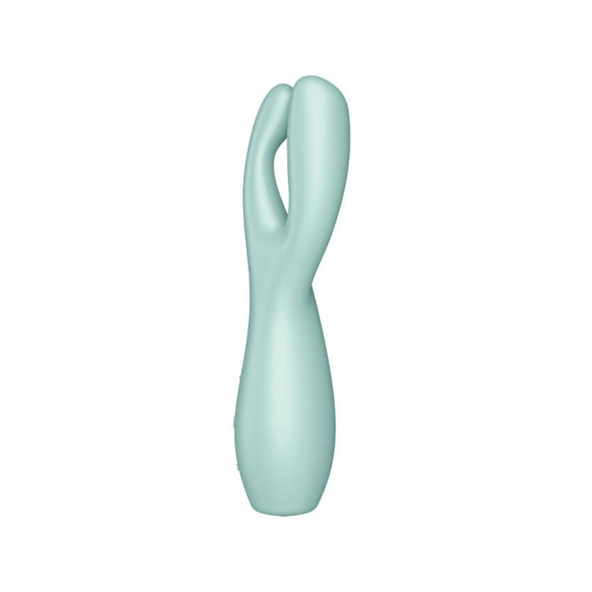 Satisfyer Threesome 3 vibrador multifuncional Verde.