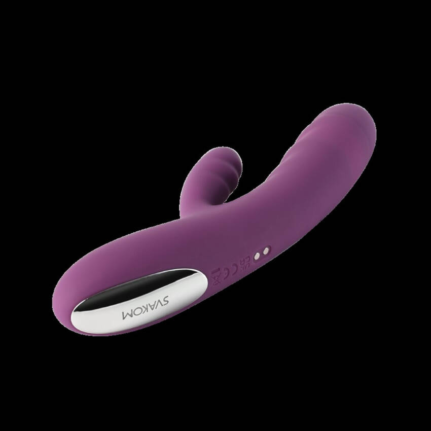 Avery Svakom Vibrador de Impulso e revestido em silicone.