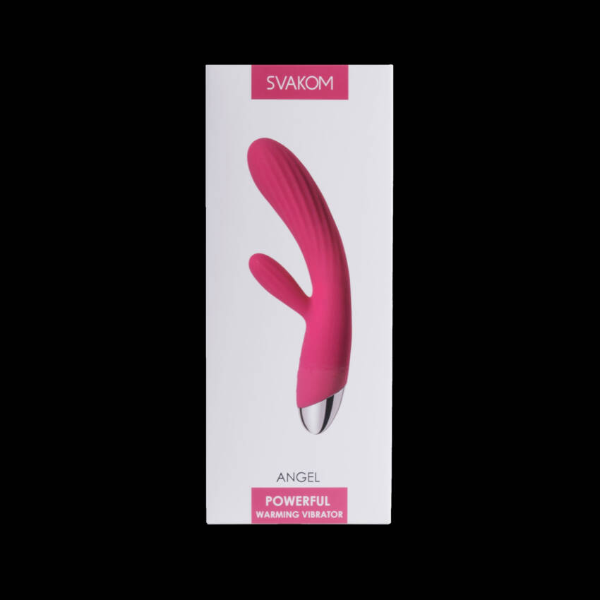 Angel Svakom Vibrador com Aquecimento com 8 intensidades de vibração.