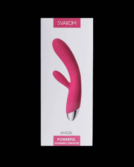 Angel Svakom Vibrador com Aquecimento com 8 intensidades de vibração.
