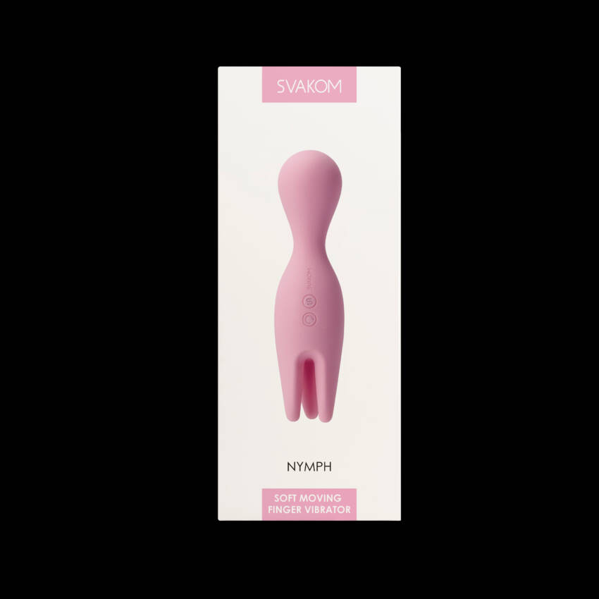Nymph Svakom Vibrador Polvo com 5 níveis de intensidade.