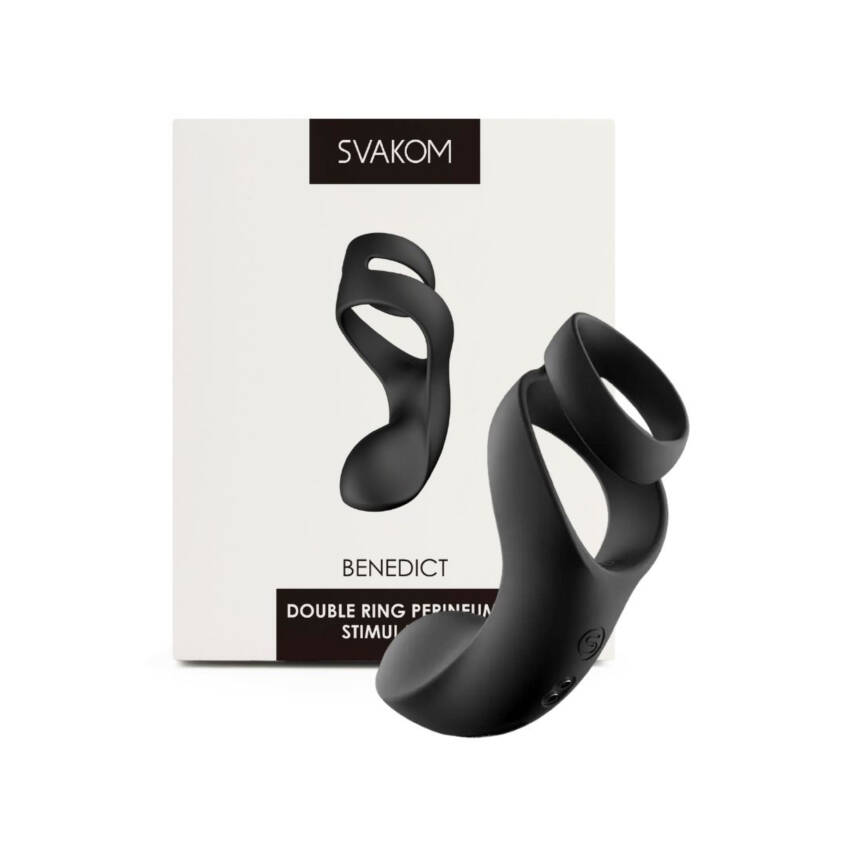 Benedict Svakom Anel Peniano todo revestido em silicone.