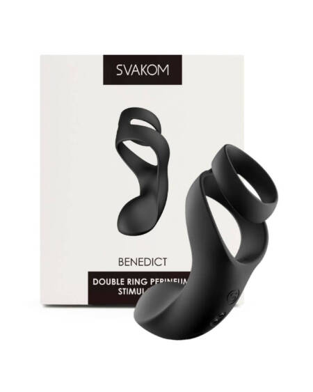 Benedict Svakom Anel Peniano todo revestido em silicone.